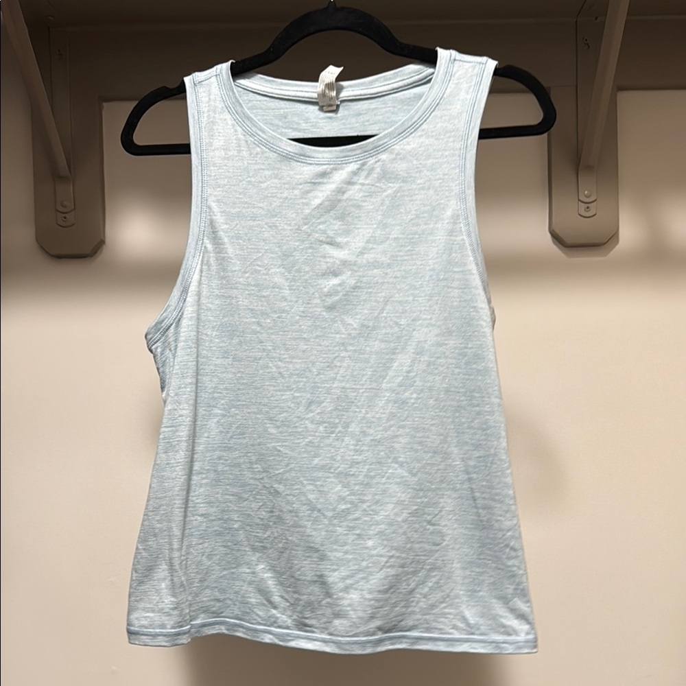 Yogalicious Blue Sleeveless Tank Top